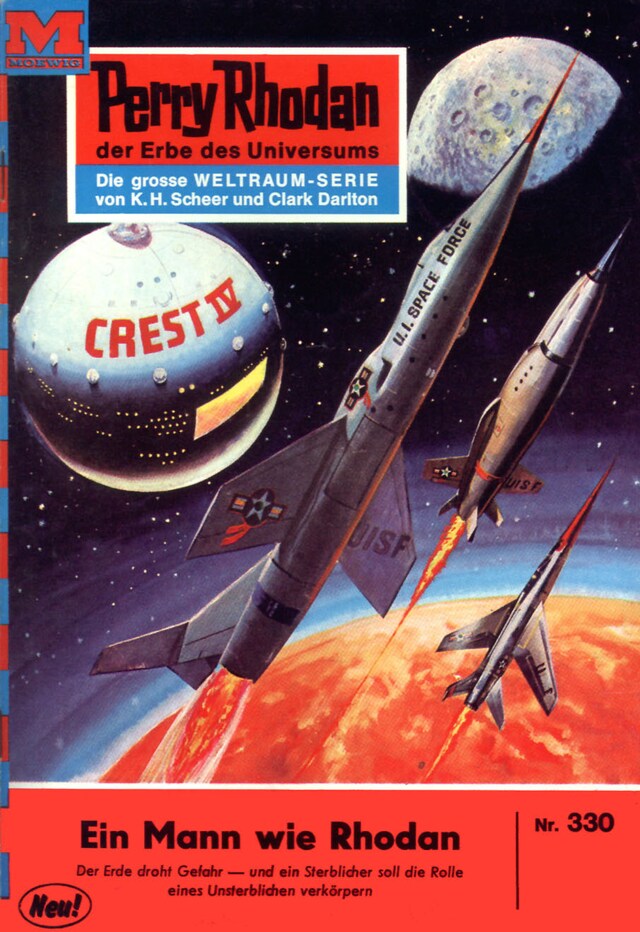 Buchcover für Perry Rhodan 330: Ein Mann wie Rhodan