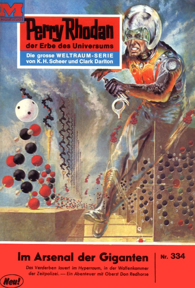 Book cover for Perry Rhodan 334: Im Arsenal der Giganten