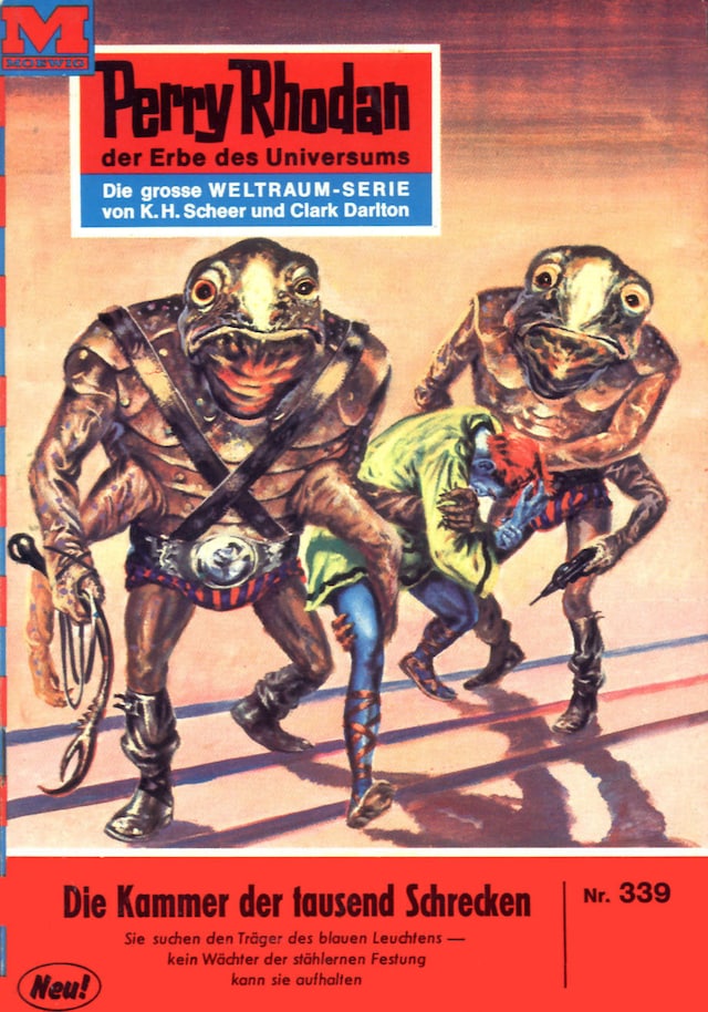 Book cover for Perry Rhodan 339: Die Kammer der tausend Schrecken