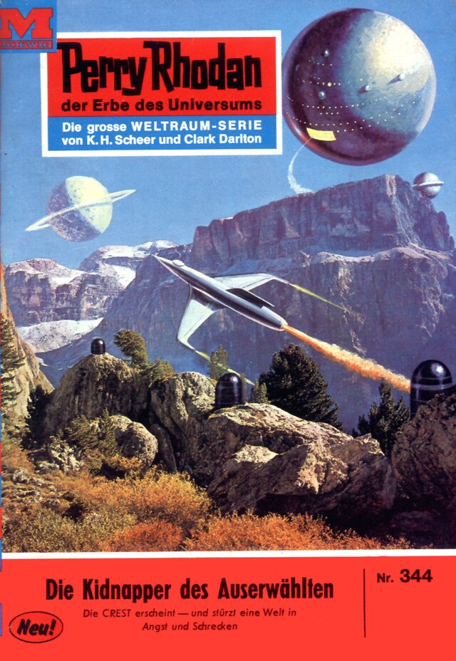 Buchcover für Perry Rhodan 344: Die Kidnapper des Auserwählten