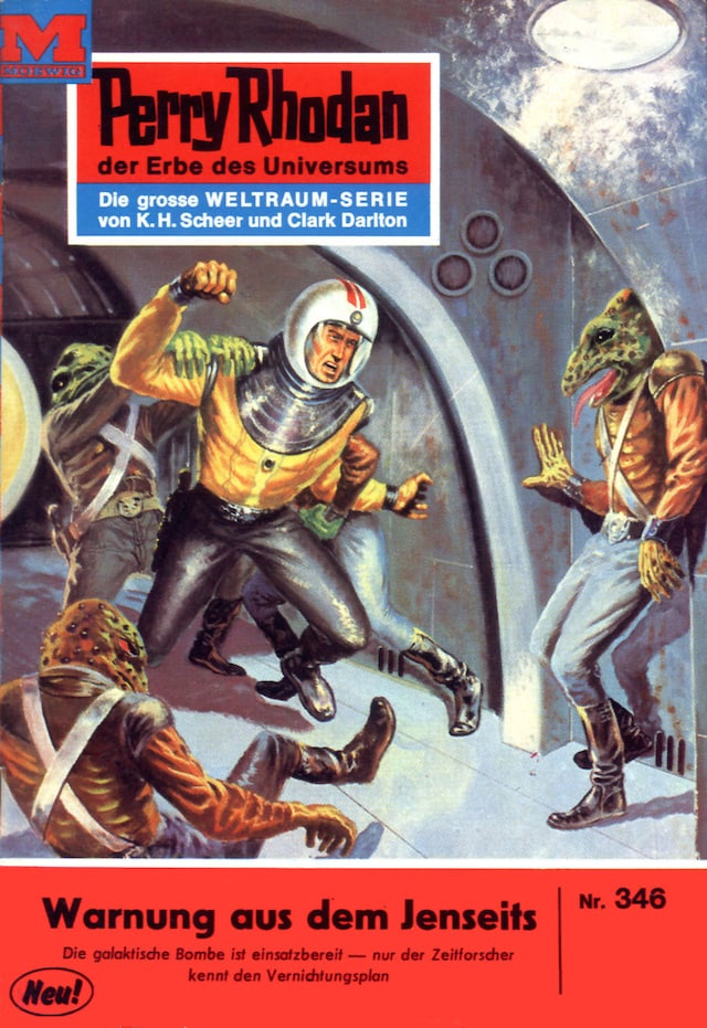 Buchcover für Perry Rhodan 346: Warnung aus dem Jenseits