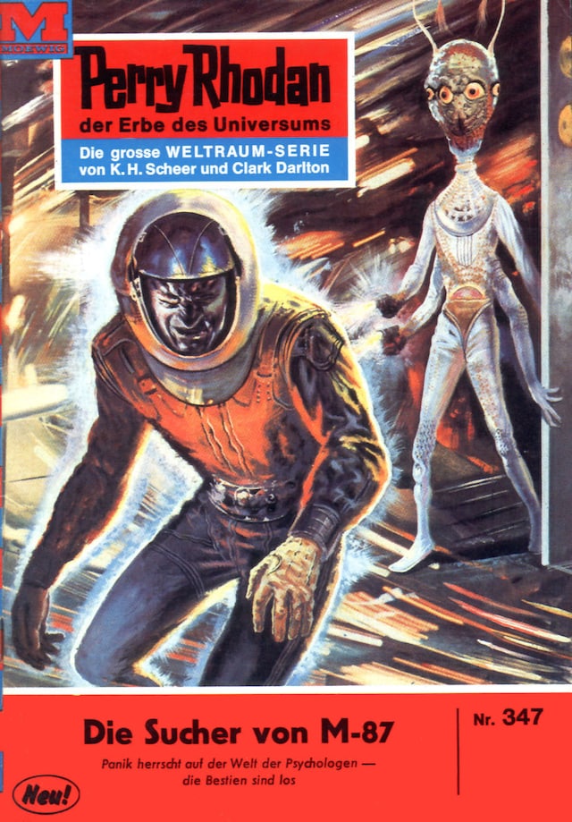 Book cover for Perry Rhodan 347: Die Sucher von M-87