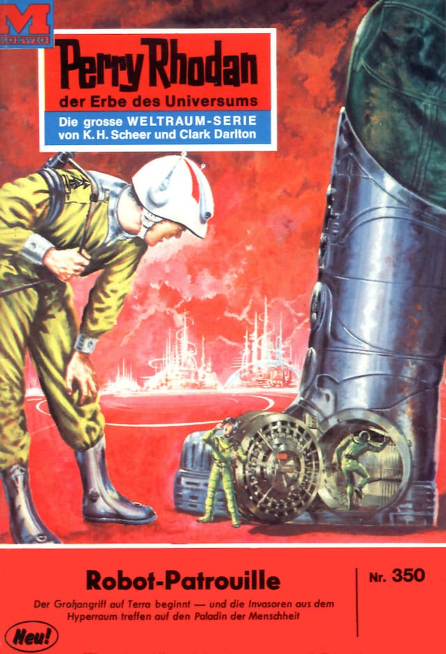 Copertina del libro per Perry Rhodan 350: Robot-Patrouille