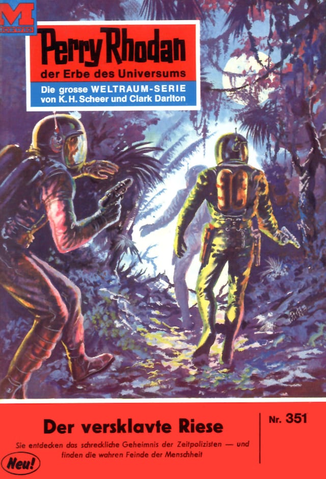 Book cover for Perry Rhodan 351: Der versklavte Riese