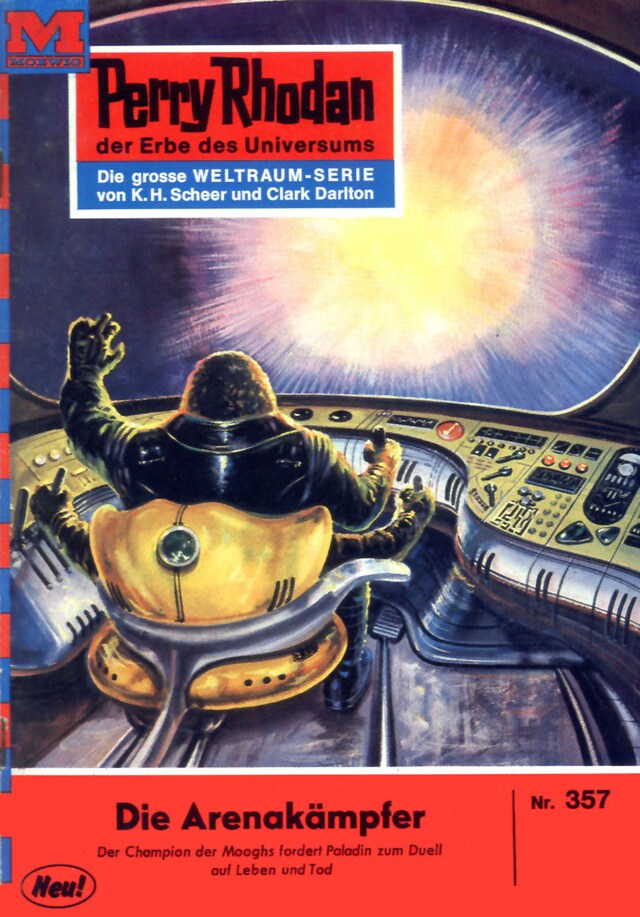 Book cover for Perry Rhodan 357: Die Arenakämpfer