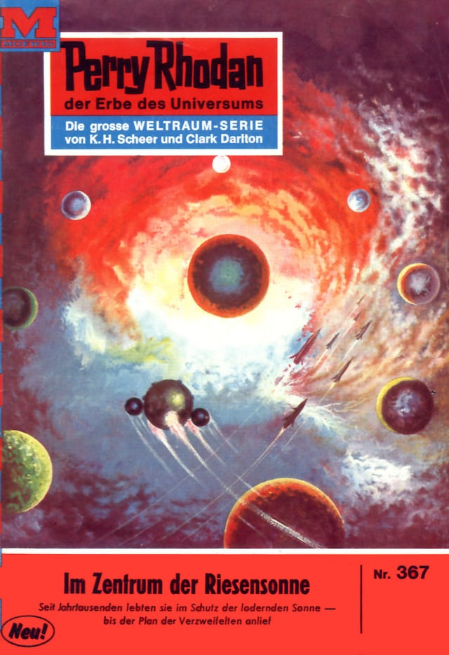 Book cover for Perry Rhodan 367: Im Zentrum der Riesensonne