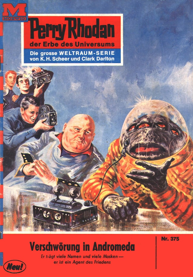 Bogomslag for Perry Rhodan 375: Verschwörung in Andromeda