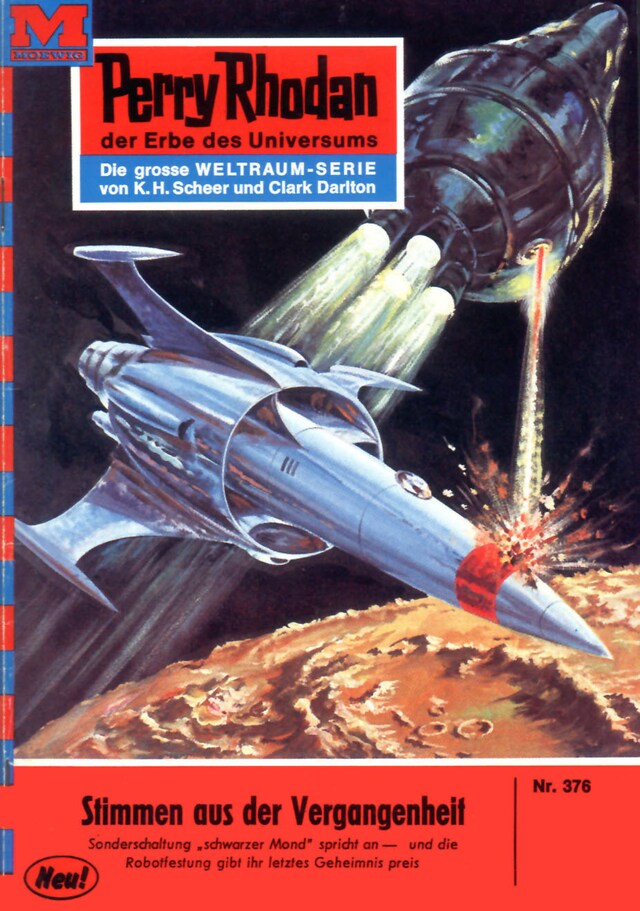 Book cover for Perry Rhodan 376: Stimmen aus der Vergangenheit