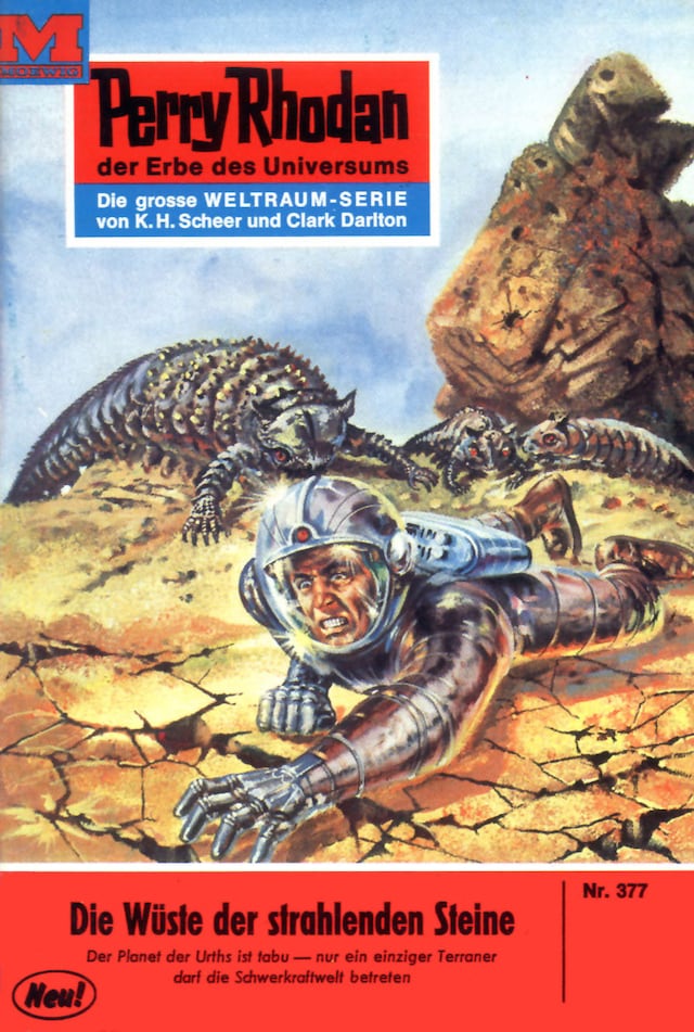 Book cover for Perry Rhodan 377: Wüste der strahlenden Steine