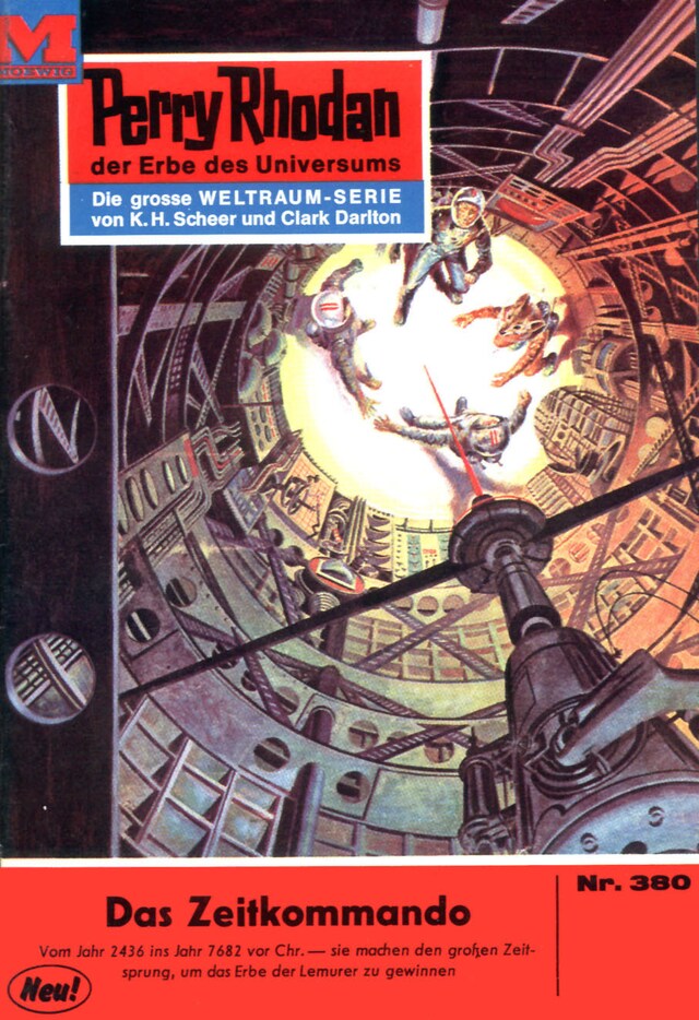 Book cover for Perry Rhodan 380: Das Zeitkommando