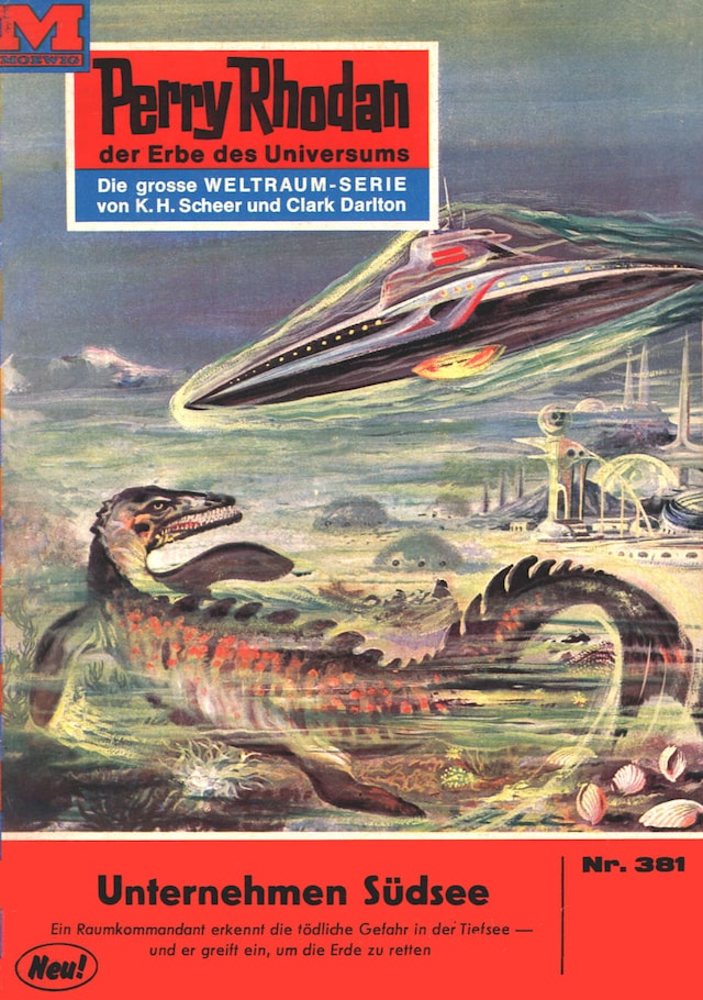 Book cover for Perry Rhodan 381: Unternehmen Südsee