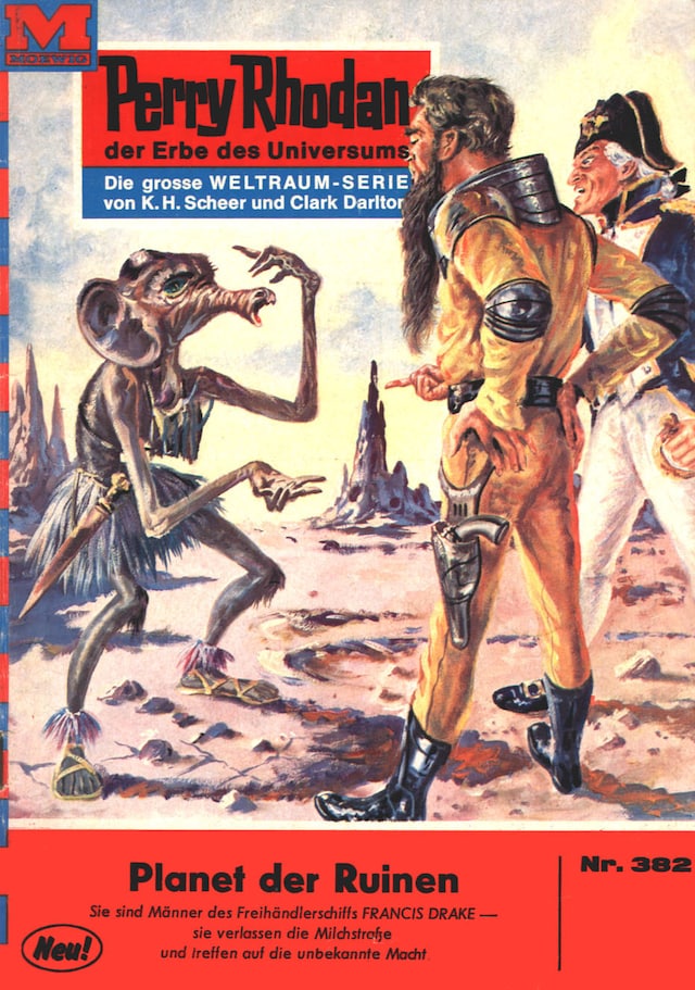 Buchcover für Perry Rhodan 382: Planet der Ruinen