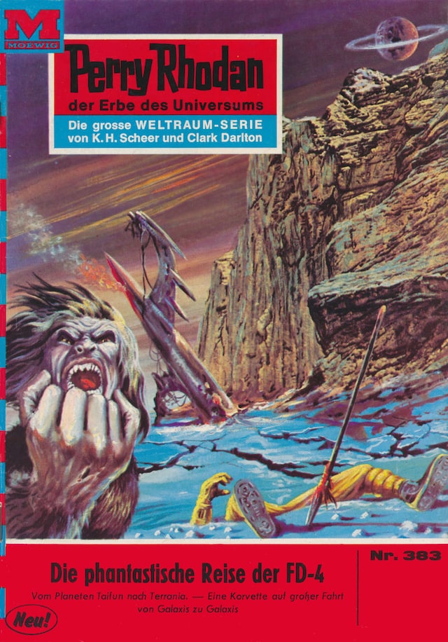 Book cover for Perry Rhodan 383: Die phantastische Reise der FD-4