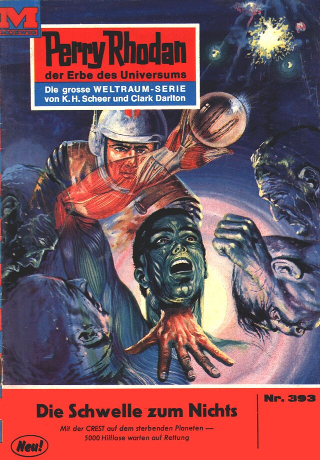 Book cover for Perry Rhodan 393: Die Schwelle zum Nichts