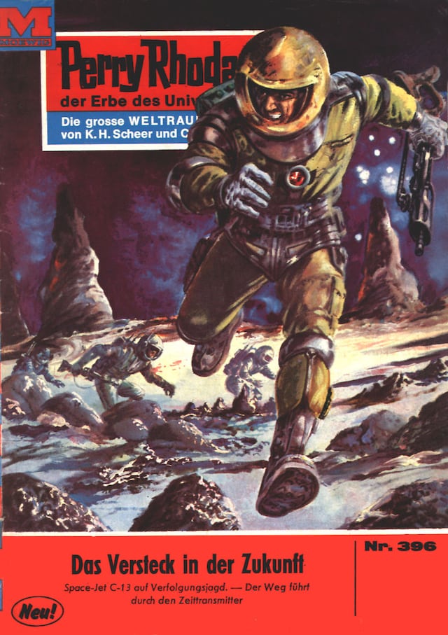 Book cover for Perry Rhodan 396: Das Versteck in der Zukunft