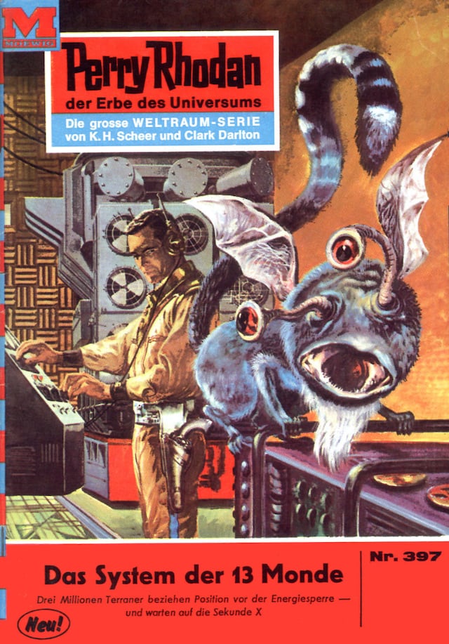 Bogomslag for Perry Rhodan 397: Das System der 13 Monde