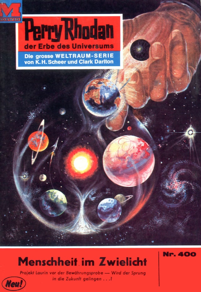Book cover for Perry Rhodan 400: Menschheit im Zwielicht