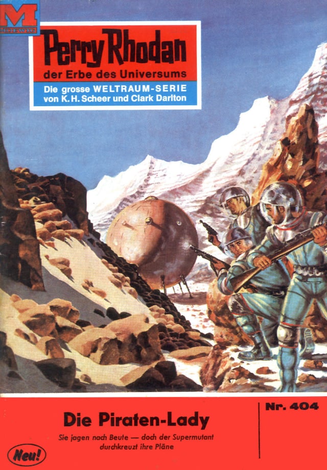 Book cover for Perry Rhodan 404: Die Piraten-Lady