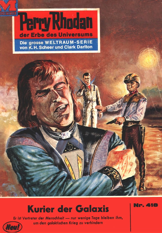Book cover for Perry Rhodan 418: Kurier der Galaxis