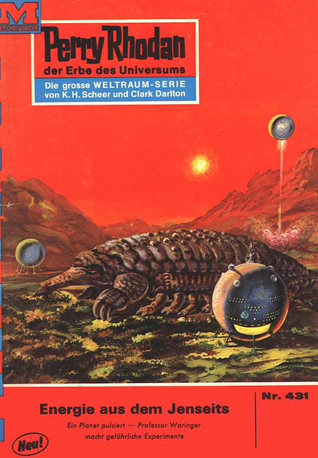 Bogomslag for Perry Rhodan 431: Energie aus dem Jenseits