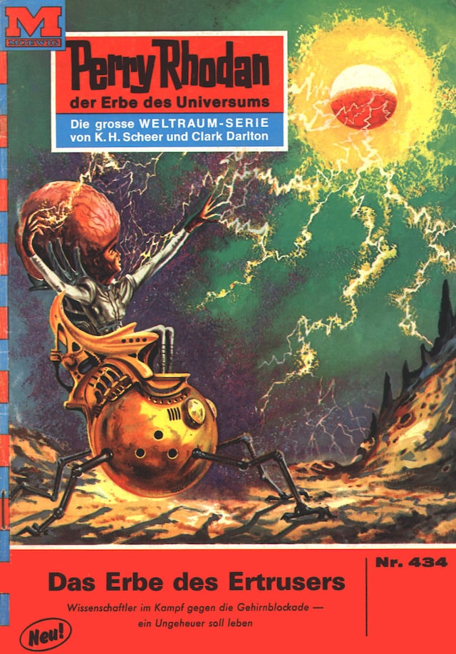 Bokomslag for Perry Rhodan 434: Das Erbe des Ertrusers