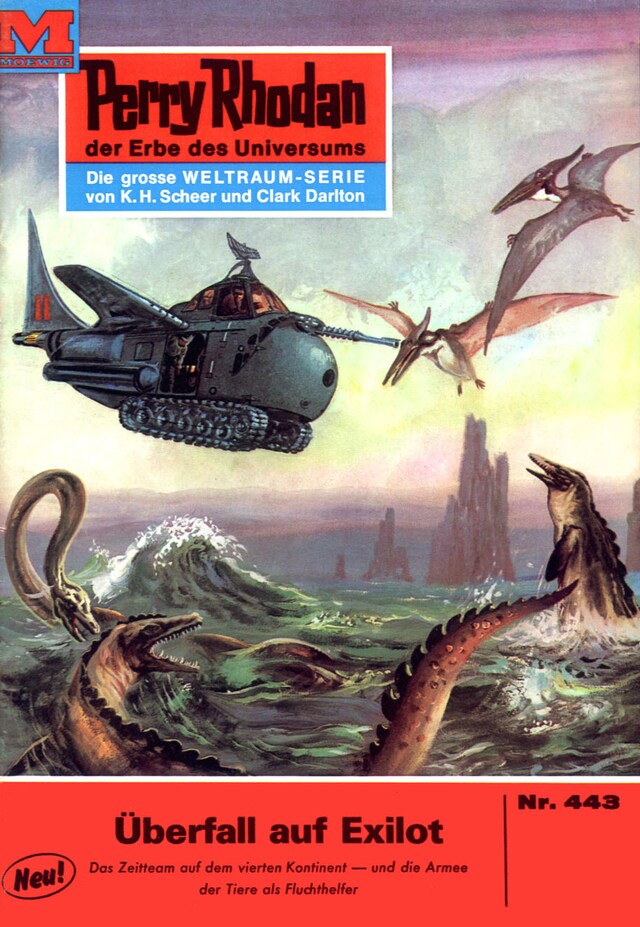 Book cover for Perry Rhodan 443: Überfall auf Exilot