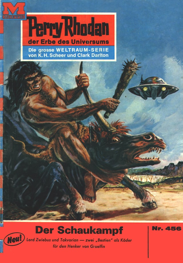 Book cover for Perry Rhodan 456: Der Schaukampf