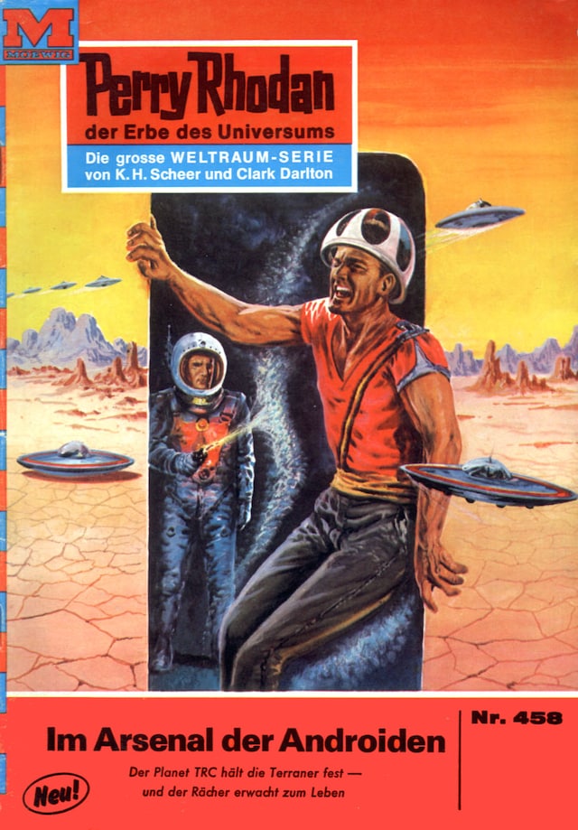 Book cover for Perry Rhodan 458: Im Arsenal der Androiden