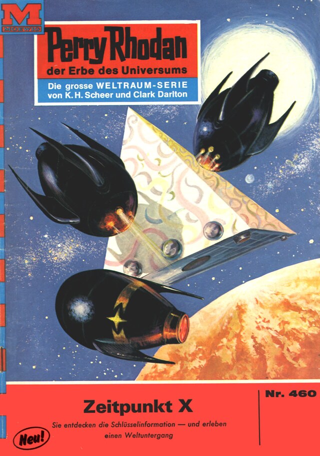 Book cover for Perry Rhodan 460: Zeitpunkt X