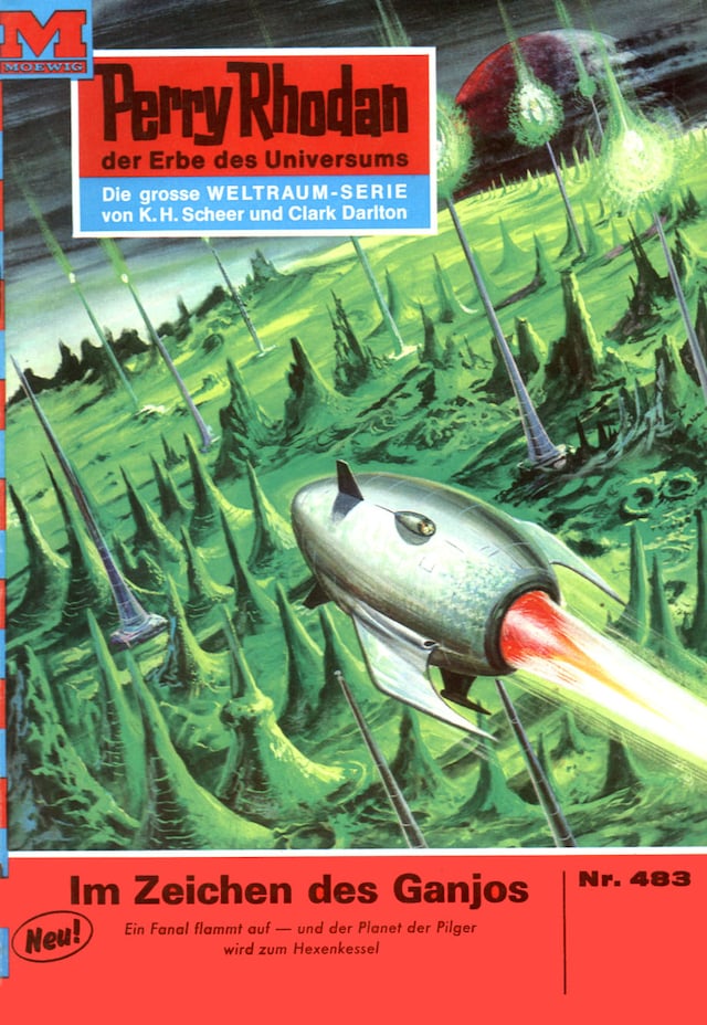 Book cover for Perry Rhodan 483: Im Zeichen des Ganjos