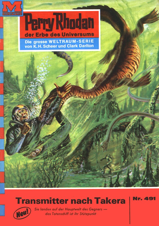 Bokomslag for Perry Rhodan 491: Transmitter nach Takera