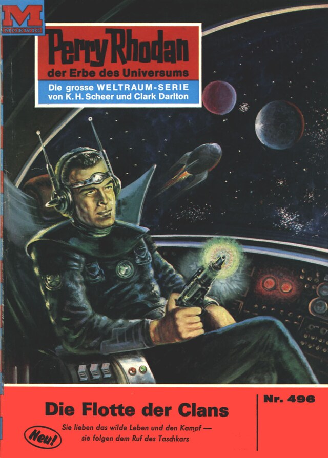 Book cover for Perry Rhodan 496: Die Flotte der Clans