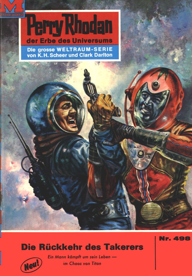 Book cover for Perry Rhodan 498: Die Rückkehr des Takerers