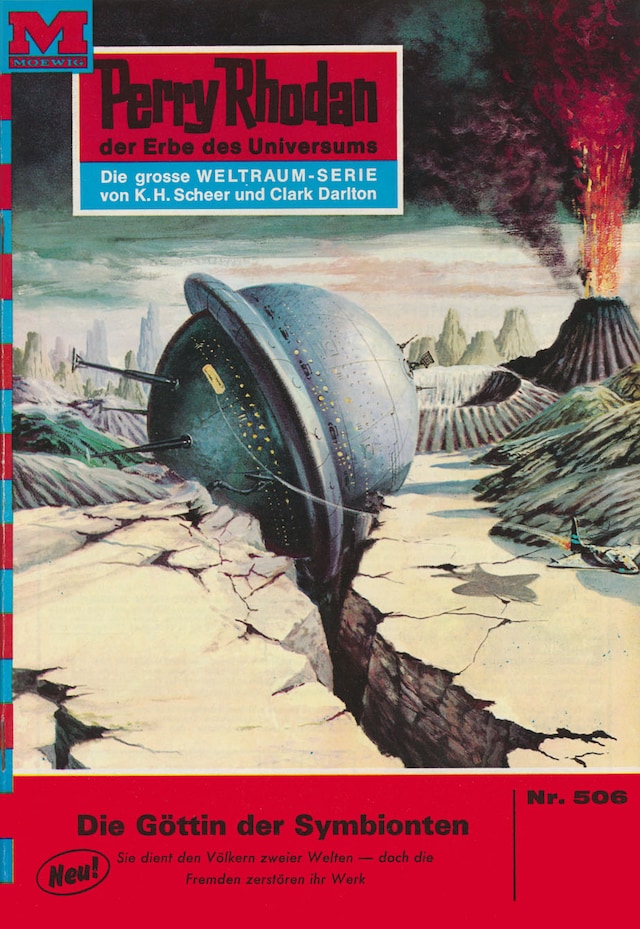 Book cover for Perry Rhodan 506: Die Göttin der Symbionten