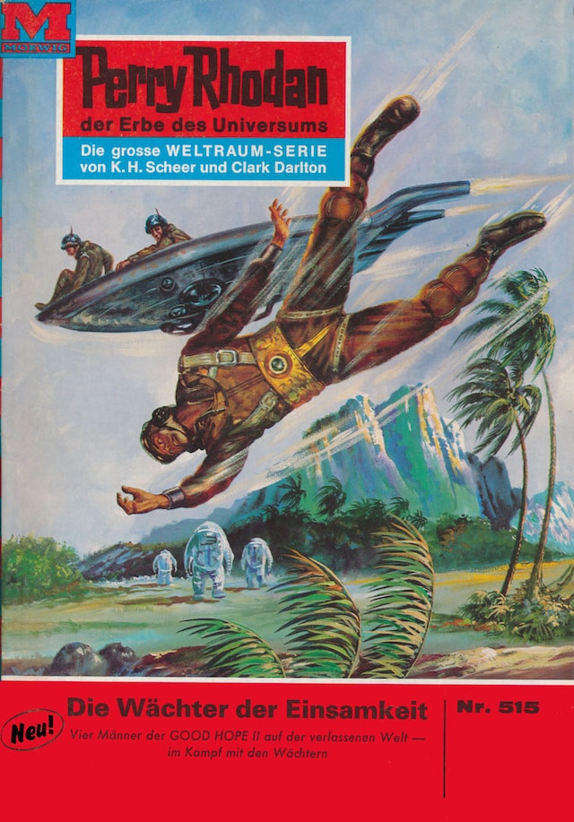 Book cover for Perry Rhodan 515: Die Wächter der Einsamkeit