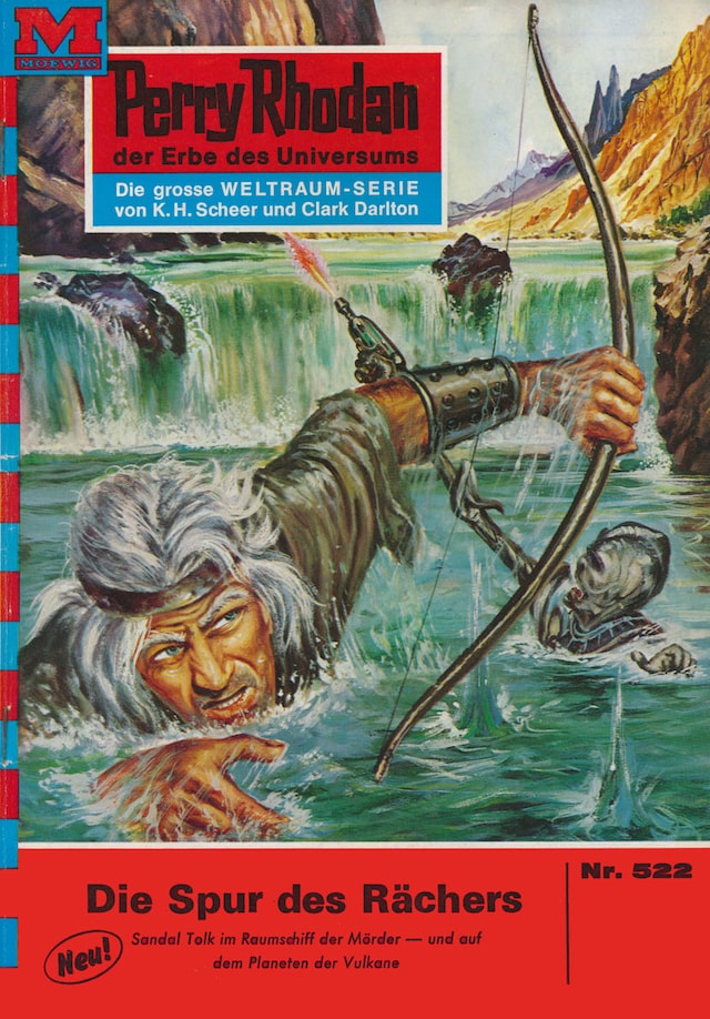 Book cover for Perry Rhodan 522: Die Spur des Rächers