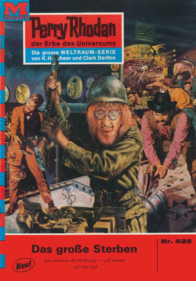 Book cover for Perry Rhodan 525: Das große Sterben