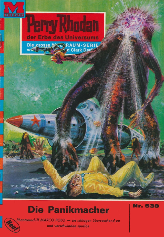 Book cover for Perry Rhodan 538: Die Panikmacher