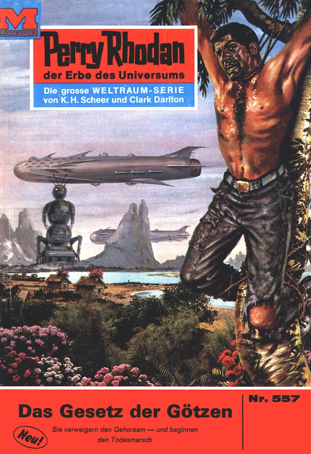 Book cover for Perry Rhodan 557: Das Gesetz der Götzen