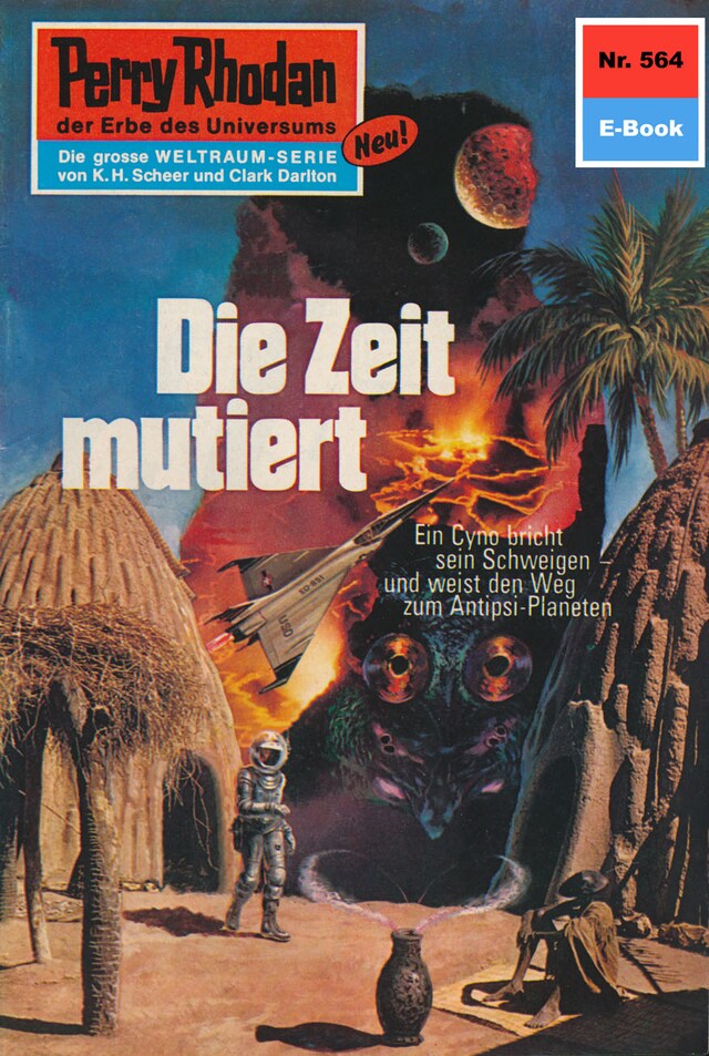 Book cover for Perry Rhodan 564: Die Zeit mutiert