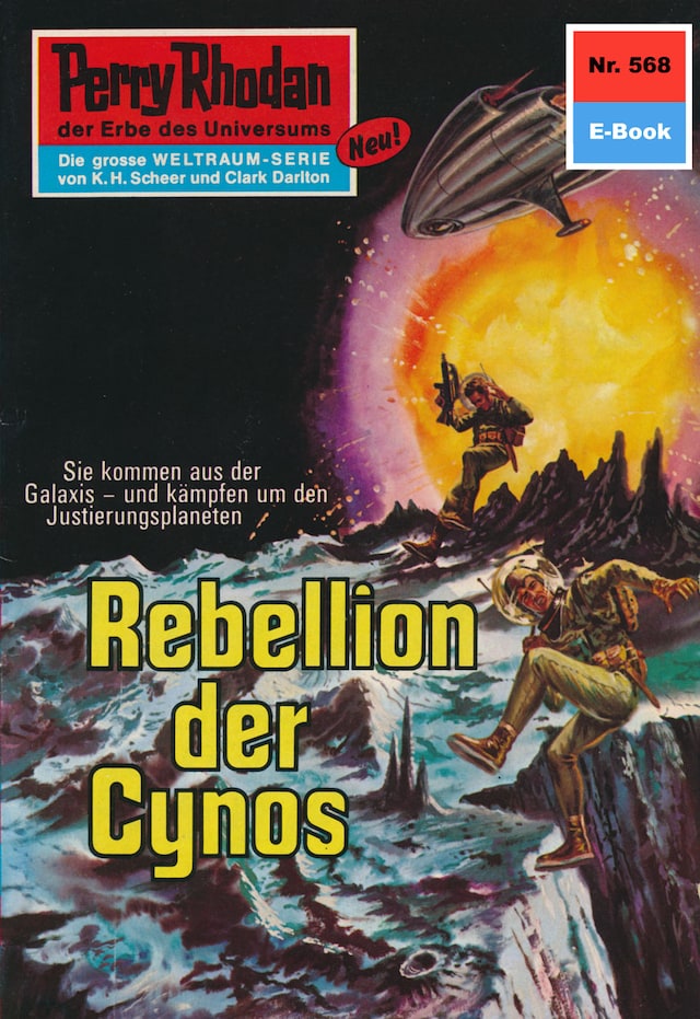Book cover for Perry Rhodan 568: Rebellen der Cynos