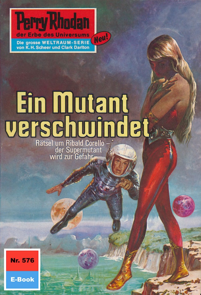 Book cover for Perry Rhodan 576: Ein Mutant verschwindet