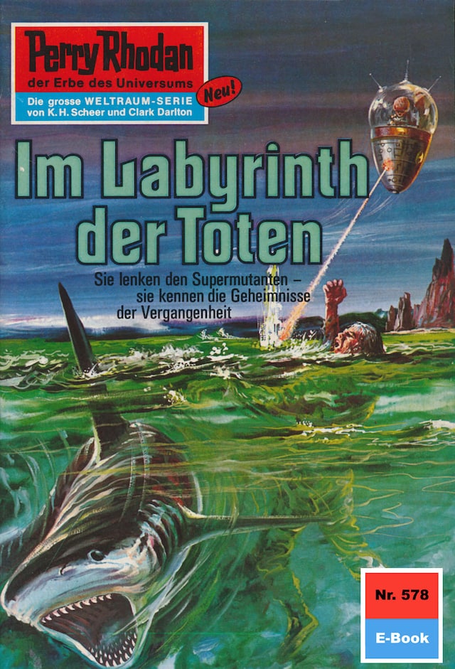 Buchcover für Perry Rhodan 578: Im Labyrinth der Toten