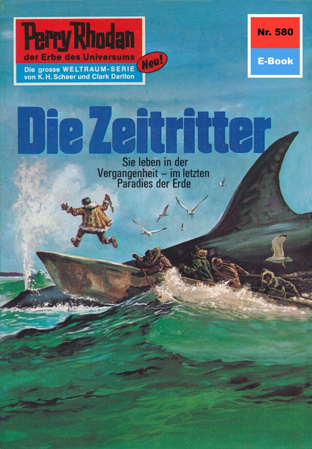 Book cover for Perry Rhodan 580: Die Zeitritter