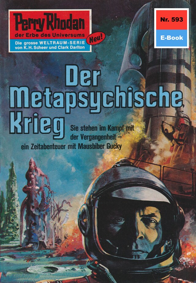 Book cover for Perry Rhodan 593: Der metaphysische Krieg