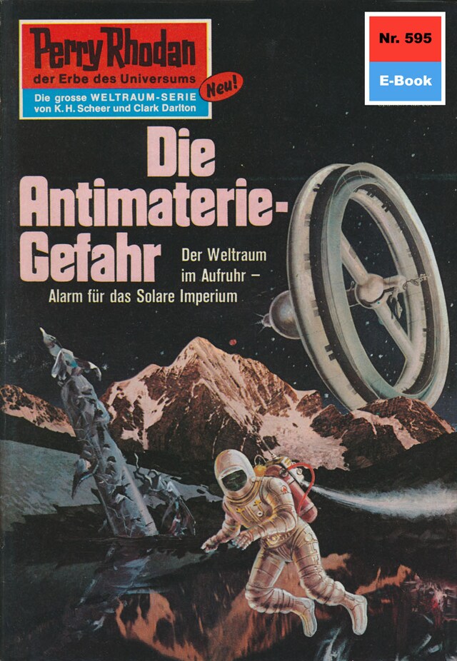 Book cover for Perry Rhodan 595: Die Antimaterie-Gefahr