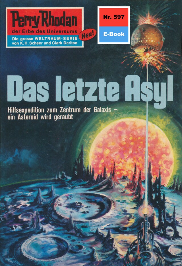 Book cover for Perry Rhodan 597: Das letzte Asyl