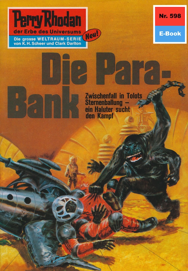 Book cover for Perry Rhodan 598: Die Para-Bank