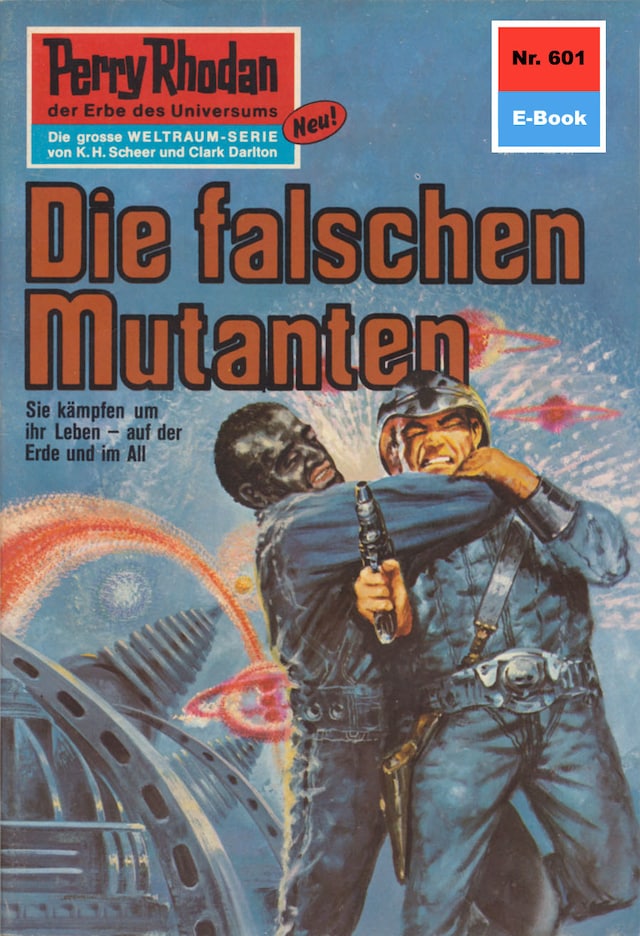 Book cover for Perry Rhodan 601: Die falschen Mutanten