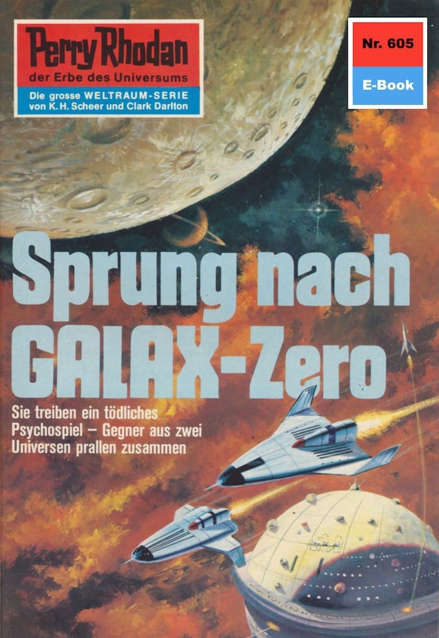 Book cover for Perry Rhodan 605: Sprung nach GALAX-Zero